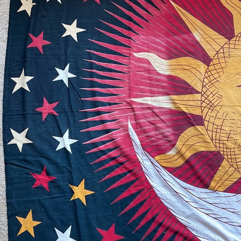 Sun and moon wall tapestry